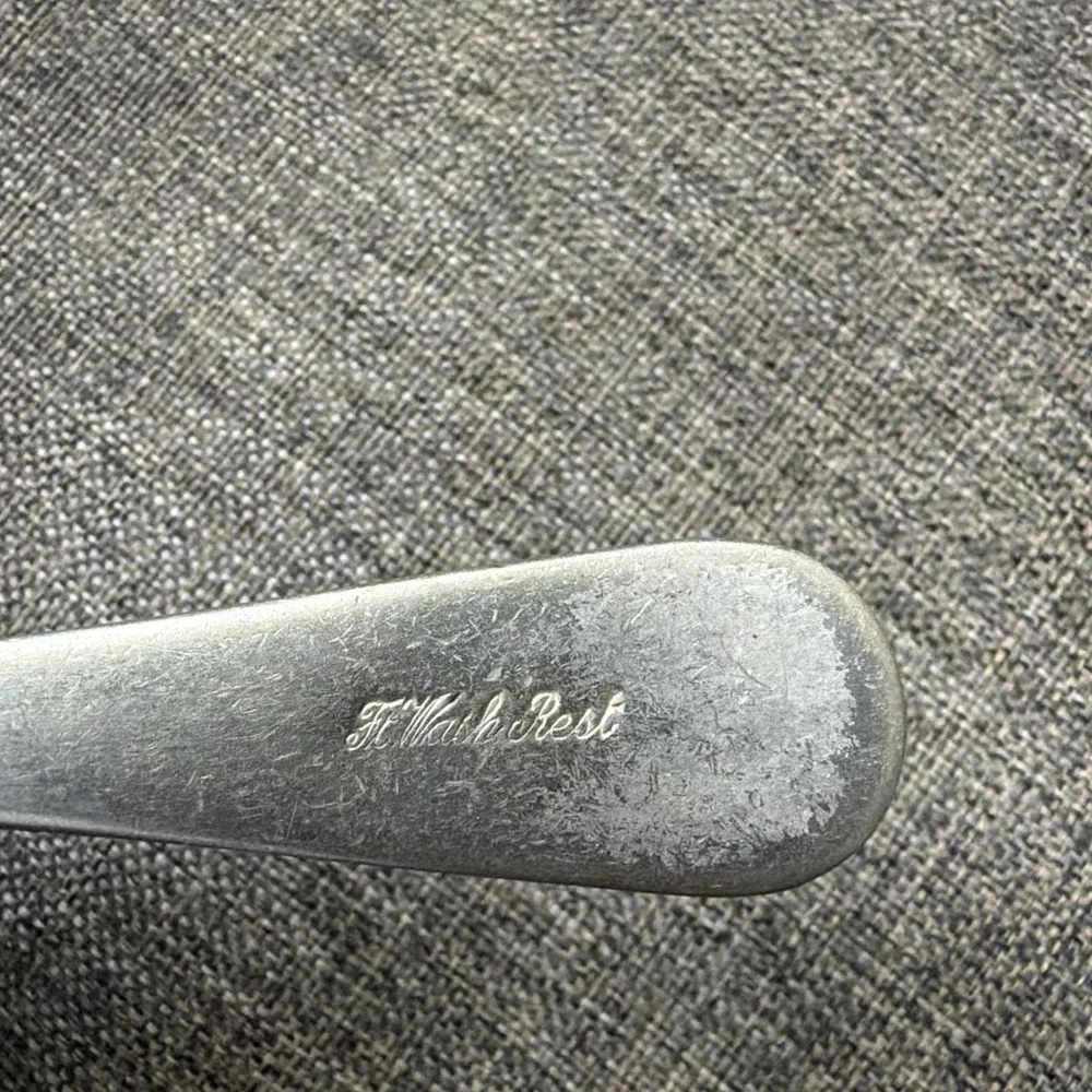Ft. Washington Restaurant Serving Spoon Ideal Restaurant Supply Flatware Vintage